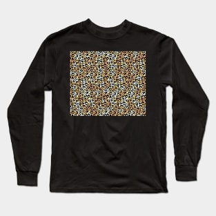 Leopard Animal Skin Print Long Sleeve T-Shirt